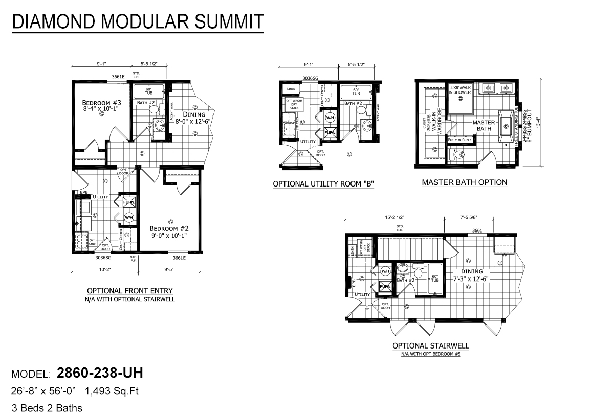 Diamond Modular Summit / 2860238UH by TimberLake Homes